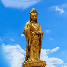 Custom religious metal sculpture bronze large buddha statues for sale